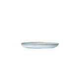 Saucer Arc Cloud Blue Glaze - Top-Down View