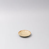 Sauce Dish 8cm Scallop Sand Fade Glaze