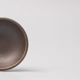 Sauce Dish 8cm Kozara Black Glaze - Front View