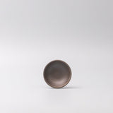 Sauce Dish 8cm Kozara Black Glaze - Side View