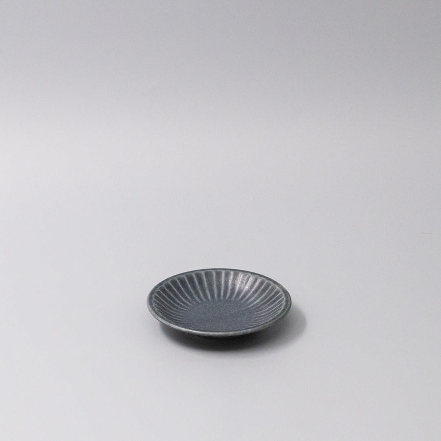 Sauce Dish 9.5cm Sunburst Dark Navy Glaze