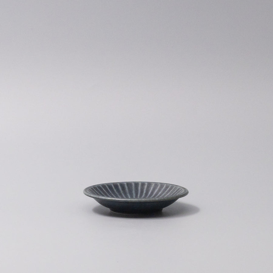 Sauce Dish 9.5cm Sunburst Dark Navy Glaze