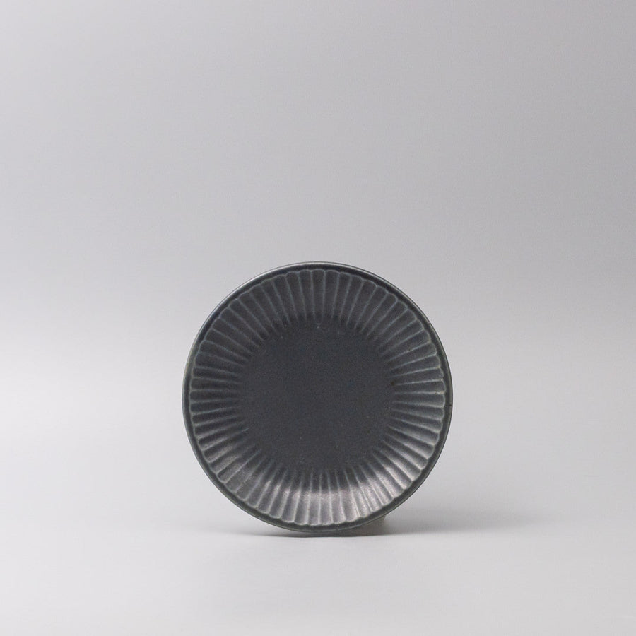 Plate 15.5cm Sunburst Dark Navy Glaze