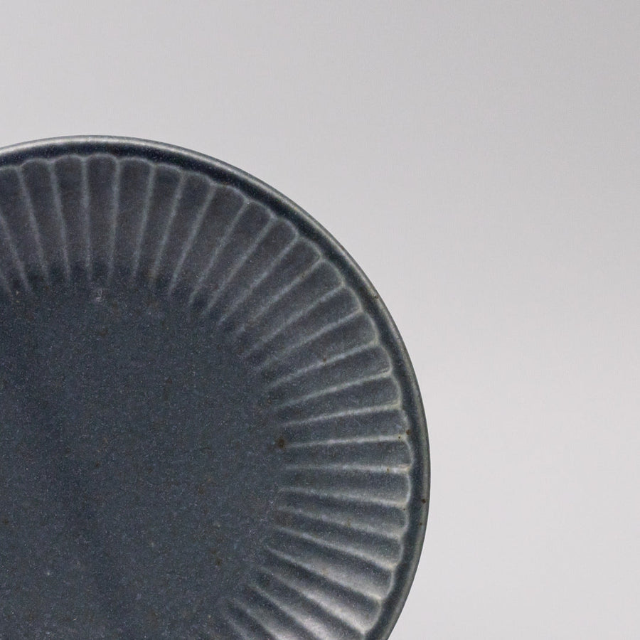 Plate 15.5cm Sunburst Dark Navy Glaze