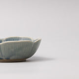 Sauce Dish 12.5cm Amane Sapphire Glaze - Top-Down View