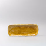 Plate Sashimi 31cm Amane Amber Glaze - Side View