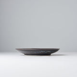 Side Plate 19cm Matt and Shiny Glaze - Top-Down View