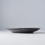 Dinner Plate 25cm Matt and Shiny Glaze - 45-Degree Angle