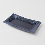 Platter Rectangular 33cm Black Pearl Glaze