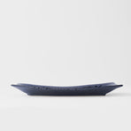 Platter Rectangular 33cm Black Pearl Glaze