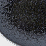 Dinner Plate 25cm Black Pearl Glaze - Front View