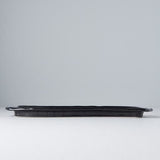 Sashimi Plate 33cm Gunmetal Glaze