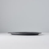 Plate Organic 25.5cm Craft Black Glaze