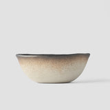 Bowl Oval 17x13cm Cobalt Blue Glaze - Top-Down View