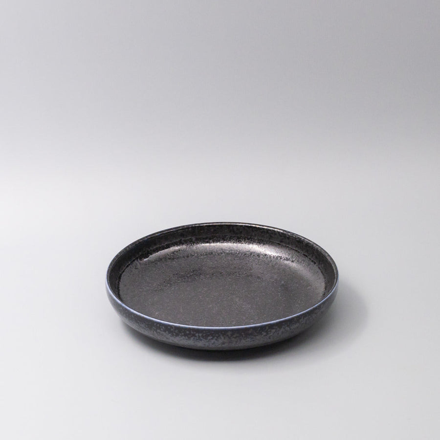 Plate High Rim 22cm Midnight Pearl Glaze