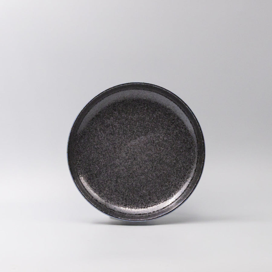 Plate High Rim 22cm Midnight Pearl Glaze