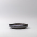 Plate High Rim 22cm Midnight Pearl Glaze - Top-Down View