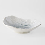 Bowl Rock 22cm Grey Glass Glaze