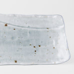 Sashimi Platter 36cm Pale Green Glaze