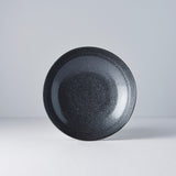 Pasta Bowl Organic Shape 21 cm Kanso Matte Black Glaze