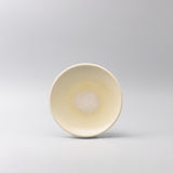 Side Plate 19cm Buttermilk Glaze - Top-Down View