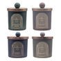 bulk 12 Arabian Nights Scented Glass Candle w Lid Assort 10x10cm