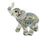 Mosaic Elephant Statue / Ornament 12cm