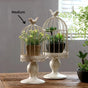 Medium Vintage Metal Birdcage Planter 32cm