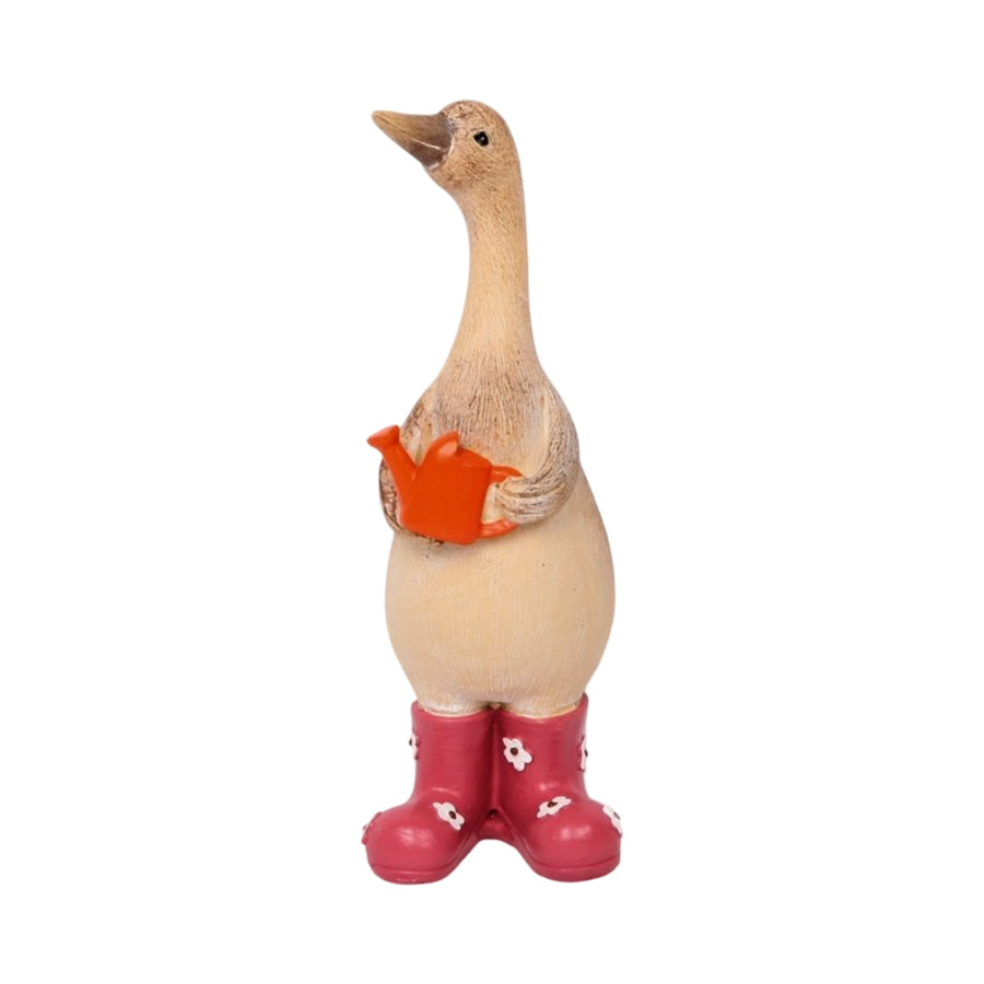 Polyresin Duck Decor 19cm