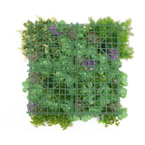 Artificial Dense Succulent Green Wall / Vertical Garden Panel 50cm x 50cm UV Resistant - Side View