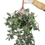 Hanging English Ivy Bush 80cm UV Resistant - Front View