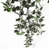 Mixed Green and White Tipped Ivy Bush 80cm UV Resistant - Side View