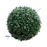 Boxwood Topiary Ball UV Resistant 40cm - Front View