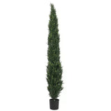 Artificial Cypress Pine Tree UV Resistant 2.1M - Top-Down View