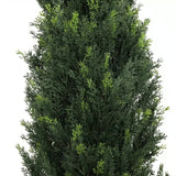 Artificial Cypress Pine Tree UV Resistant 2.1M - 45-Degree Angle