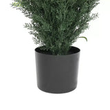 Artificial Cypress Pine Tree UV Resistant 1.8M - Top-Down View