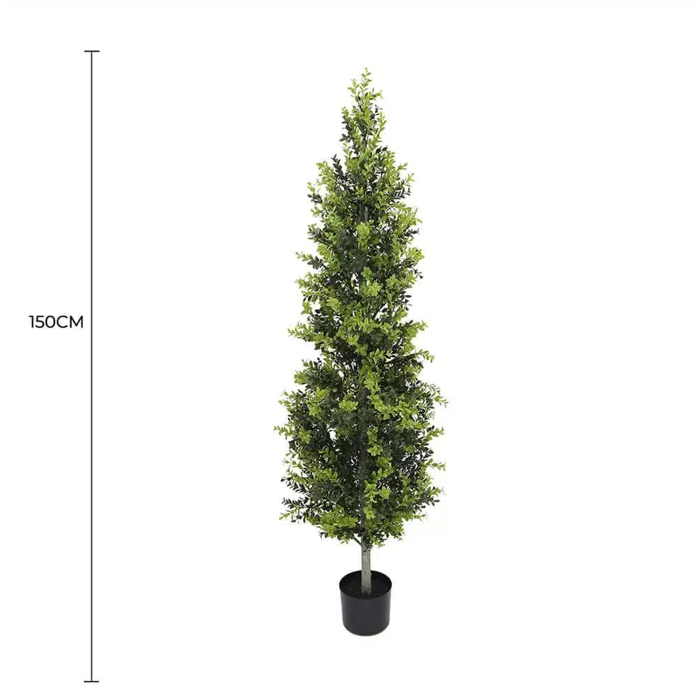Artificial Potted Topiary Tree UV Resistant 150cm
