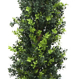 Artificial Potted Topiary Tree UV Resistant 120cm - Top-Down View