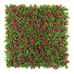 Luxury Flowering Pink Vertical Garden / Green Wall UV Resistant 1m X 1m