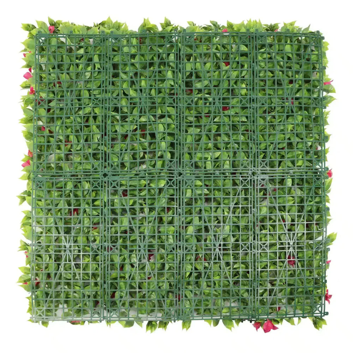 Luxury Flowering Pink Vertical Garden / Green Wall UV Resistant 1m X 1m