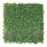 Luxury Flowering Pink Vertical Garden / Green Wall UV Resistant 1m X 1m - 45-Degree Angle