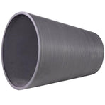 Decorative Textured Round Grey Planter 47cm