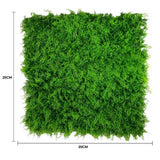 Mediterranean Fern Vertical Garden / Green Wall UV Resistant SAMPLE