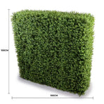 Deluxe Portable Buxus Hedge UV Resistant 100cm Long x 100cm High