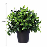 Small Potted Artificial Jasmine Plant UV Resistant 20cm