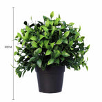 Small Potted Artificial Jasmine Plant UV Resistant 20cm