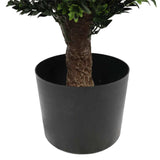 Artificial Topiary Shrub (Hedyotis) UV Resistant 76 CM - Top-Down View