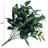 Artificial Bayleaf Foliage Bunch 45cm - Front View