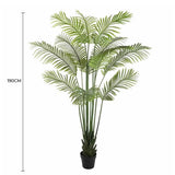 Artificial Multi Stem Hawaii Palm 190cm - Front View