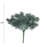 Cypress Bush Plant Stem UV Resistant 25cm - Front View